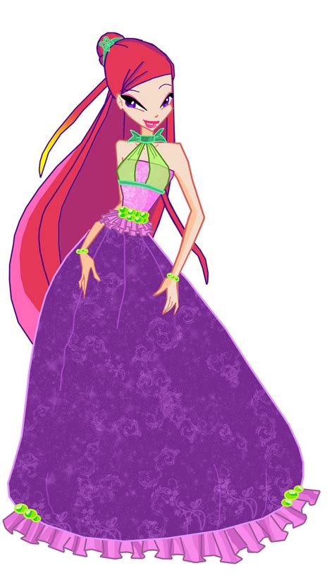 Roxy in new dress by SelinTayler on DeviantArt