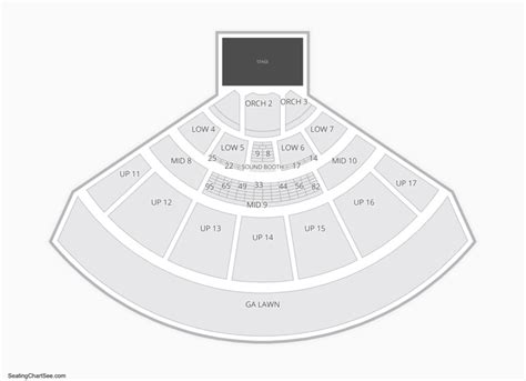 Mid Florida Amphitheater Seating Chart With Seat Numbers | Bruin Blog