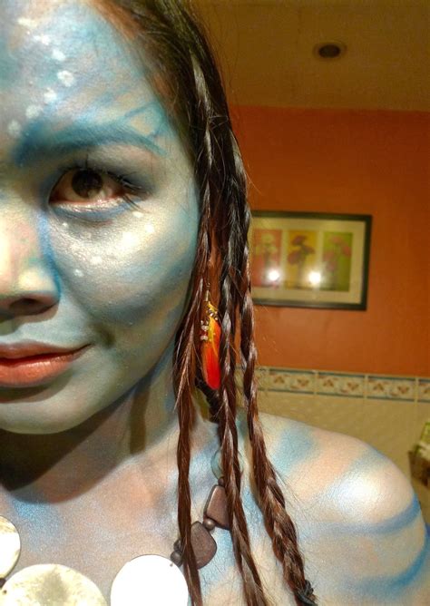 Halloween 2013: Avatar Makeup | The Beauty Junkee