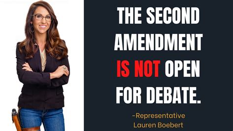 Live: Representative Lauren Boebert Says The Second Amendment is Not Up ...