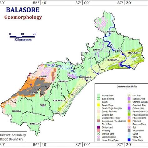 Geomorphology of Balasore District Pedology: | Download Scientific Diagram