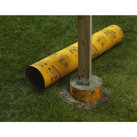 Quikrete Concrete Forming Tube 8 " Dia X 4 ' L Pack of 4 - Walmart.com ...