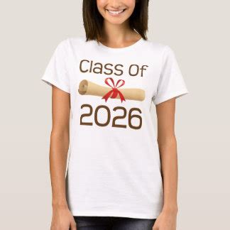 Class Of 2026 T-Shirts & Shirt Designs | Zazzle