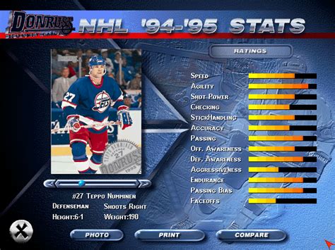 NHL 96 Screenshots for DOS - MobyGames