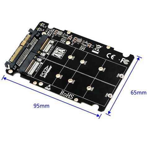 M.2 Ssd To U.2 Adapter 2In1 M.2 Nvme And Sata-Bus Ngff Ssd To Pci-E U.2 Sff J1T2 | eBay