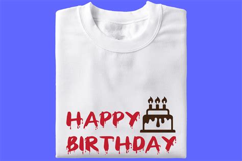 Birthday SVG T-Shirt Design Graphic by graphic_studio · Creative Fabrica