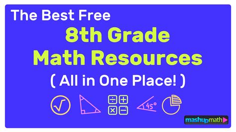 The Best Free 8th Grade Math Resources: Complete List! — Mashup Math