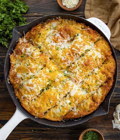 Focaccia Cheesy Garlic Bread - I Am Homesteader