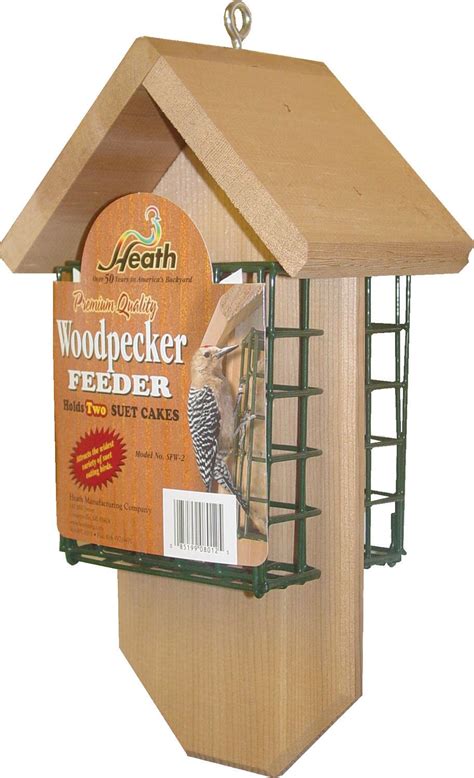 Birds Woodpecker Chalet Suet Feeder By Heath in 2020 | Suet feeder, Suet bird feeder, Bird house ...