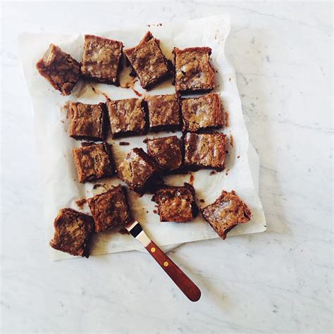 Gianduja Blondies Recipe | The Feedfeed