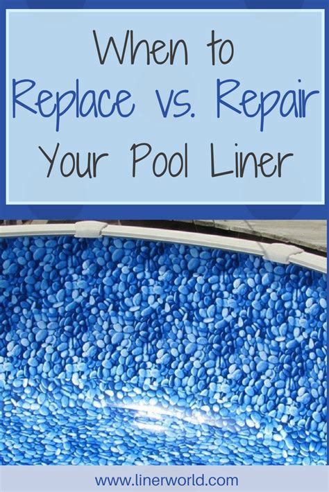 Is it time to replace your pool liner or will a quick repair do the trick? We've got the answers ...