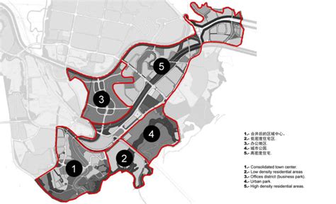 Tangjiatuo planning: the urban districts | AQSO