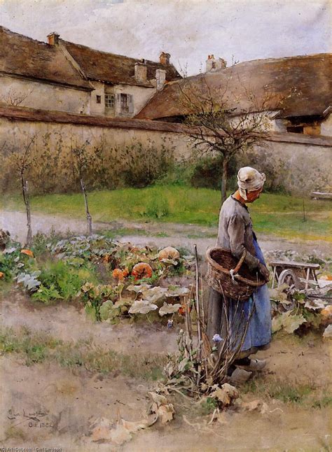 Paintings Reproductions October (also known as The Pumpkins), 1882 by ...