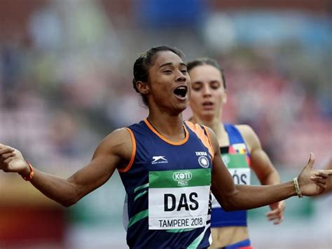 Watch Hima Das Win India's First-Ever World-Level Track Gold Medal ...