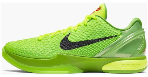 Nike Kobe 6 Protro "grinch" Shoes in Green for Men | Lyst