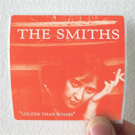 The Smiths Louder Than Bombs Album Cover Sticker