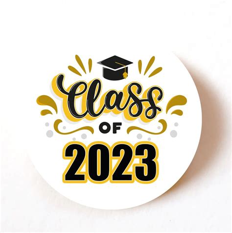 Pack of 24 paper labels, Graduation stickers,Congratulations Class of 2023 | eBay