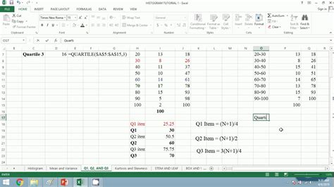 #3 Quartiles (Q1, Q2, and Q3): Statistics Practical for BBA - YouTube