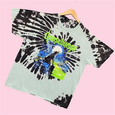 Goosebumps The Werewolf of Fever Swamp Horror Tie Dye… - Gem