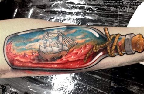 50 Amazing Ship Tattoos You Won't Believe Are Real - TattooBlend