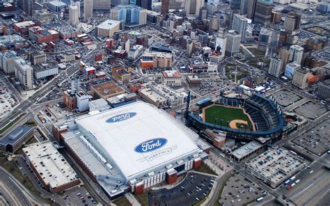 Descargar fondos de pantalla Ford Field, stade de football américain, NFL, Detroit, Detroit ...