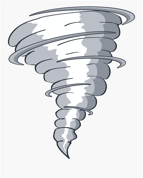 Typhoon Euclidean Vector Tornado - Cartoon Tornado , Free Transparent Clipart - ClipartKey