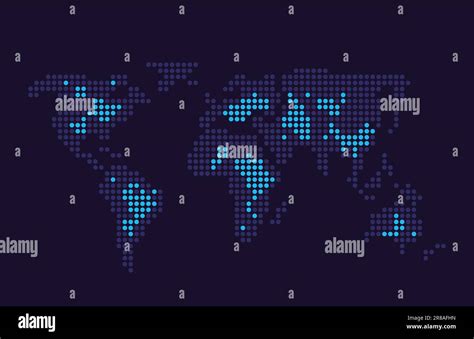 Map infographic chart design element for dark theme Stock Vector Image & Art - Alamy