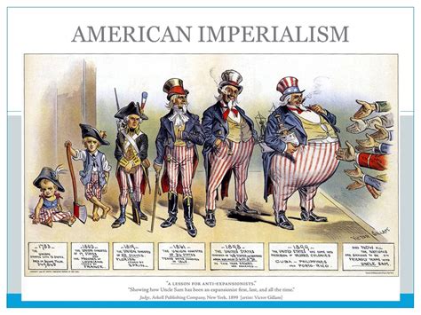 American Imperialism Cartoons Late 1800s Early 1900s