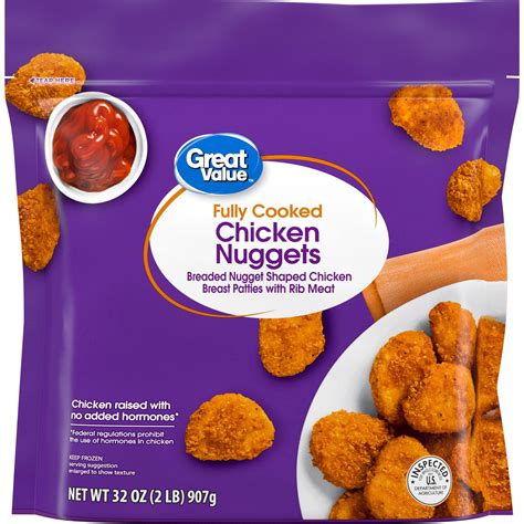 Great Value Fully Cooked Chicken Nuggets | Fig App