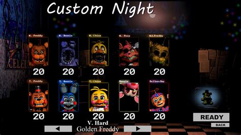 FNAF 2 Custom Night by Swhooski on DeviantArt