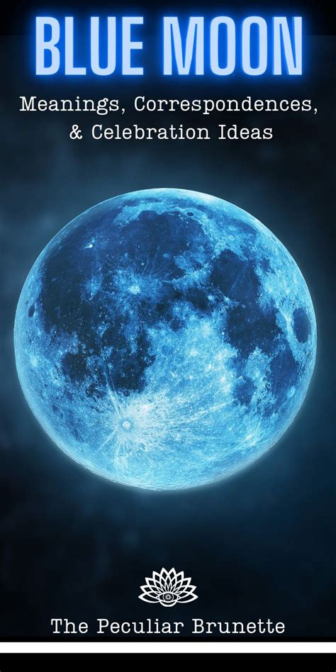 Blue Moon Rituals, Full Moon Ritual, Full Blue Moon, Full Moon Phases ...