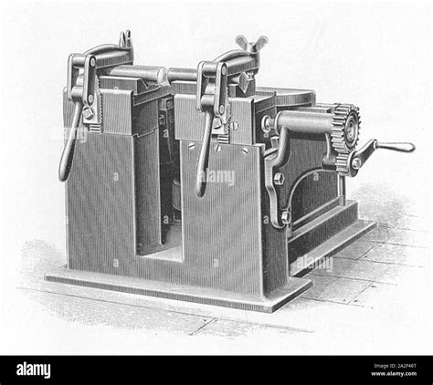 Elihu Thomson Machine Stock Photo - Alamy