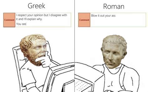 Greeks Vs Romans - Meme by Epicuris :) Memedroid