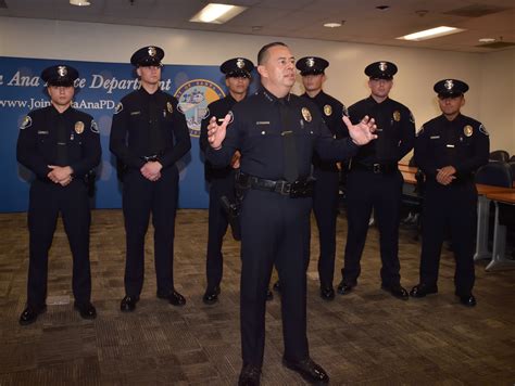 Santa Ana Police Department welcomes six new officers - Behind the Badge