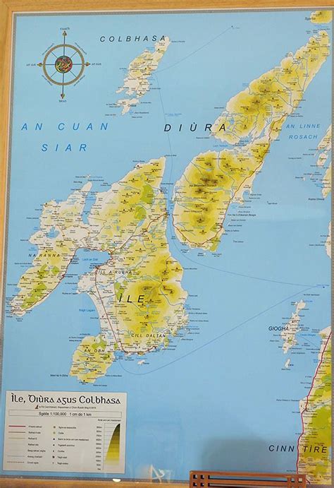 Gaelic map of Islay, Jura and Colonsay – (New) IslayBlog.com, a blog about the Isle of Islay ...