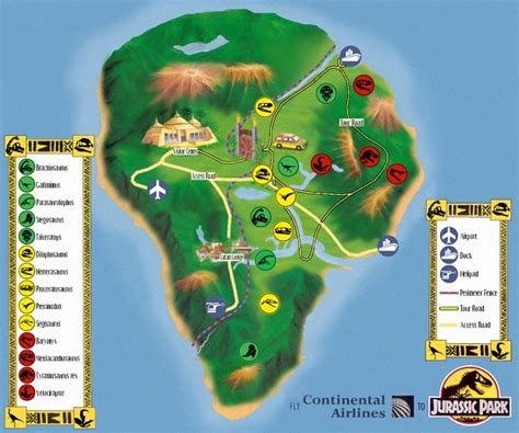 [OUTDATED] Isla Nublar Tour Map Remake image - Return to Jurassic Park: A Trespasser Mod for ...