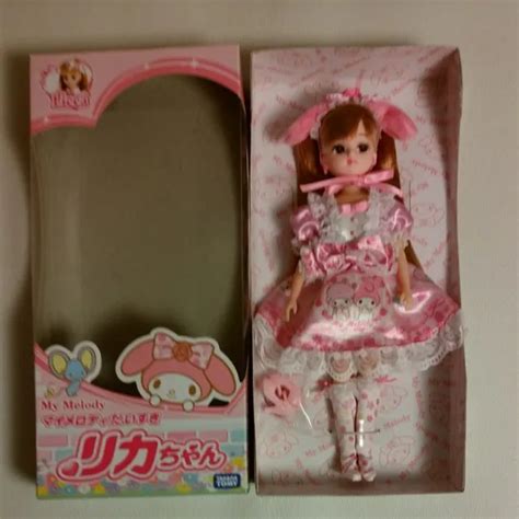 TAKARA TOMY SANRIO My Melody Love Licca Chan Pink Dress Figure Collaboratio JP $117.96 - PicClick