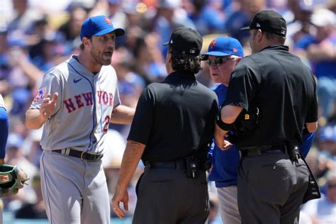 Max Scherzer ejected from Wednesday’s game vs. Dodgers after ump inspection | amNewYork