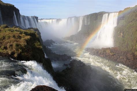 Aerial View of Iguazu Falls - Geographic Media