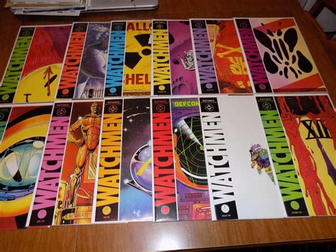 comicsvalue.com - The Watchmen #1 - #12 (complete full set of 12 ...