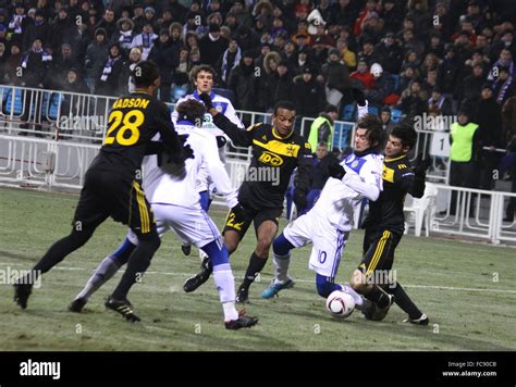 Soccer sport stadium team uefa ukraine sheriff tiraspol moldova nelson hi-res stock photography ...