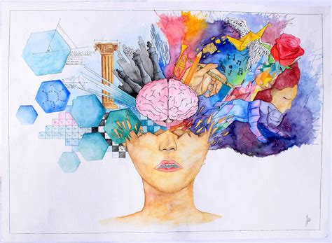 Imgur | Brain art, Brain painting, Anatomy art