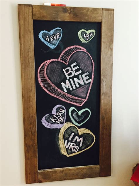 My Valentines Chalkboard Art | Valentine chalkboard art, Spring ...