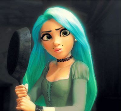 Blue Haired Disney Characters