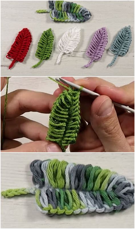 Crochet Fast And Easy Feathers - Crochet Ideas