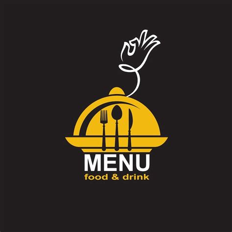 Premium Vector | Restaurant menu design with plate and steam