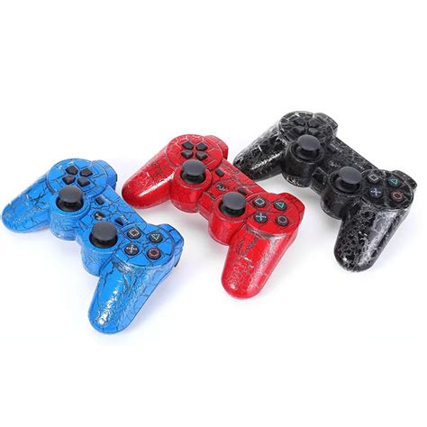 3 Color Crack SIXAXIS Bluetooth Wireless Controller Gamepad for Sony ...