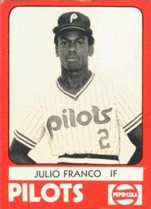 Julio Franco baseball card - 1980s Baseball