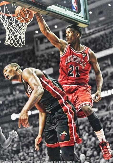 Jimmy Butler Dunks On Chris Bosh | Bored | Pinterest