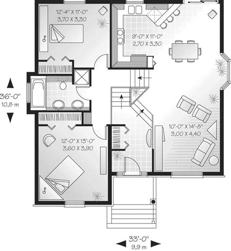 Split Level Townhouse Floor Plans - floorplans.click